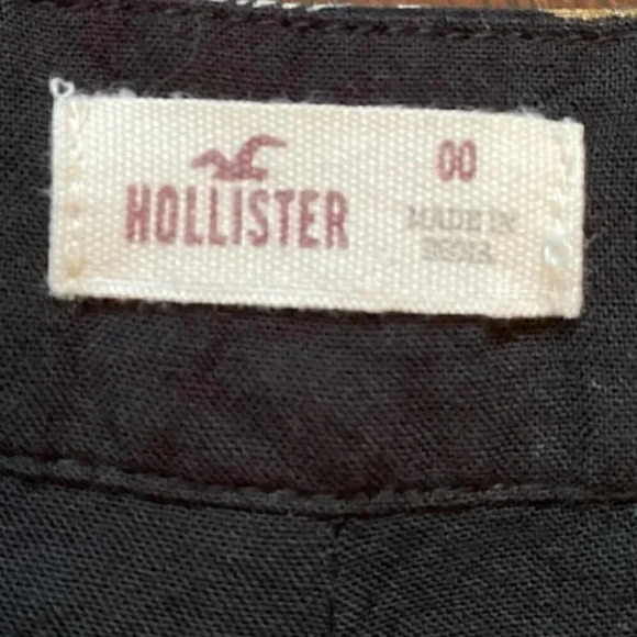 Hollister Shorts High Rise Boho Aztec Tribal Print Black Blue  Red Size 00 XXS - Picture 10 of 13